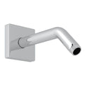 ROHL 1442/6APC 7" Reach Wall Mount Shower Arm With Square Escutcheon In Polished Chrome