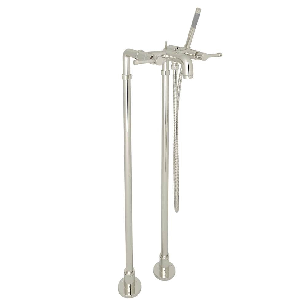 ROHL AKIT3302NILPN Campo Floor Mount Tub Filler In Polished Nickel