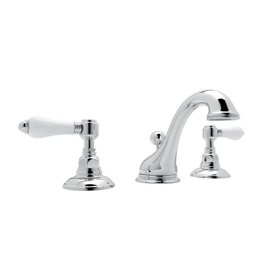 ROHL A1408LPAPC-2 Viaggio Widespread Lavatory Faucet With Low Spout In Polished Chrome