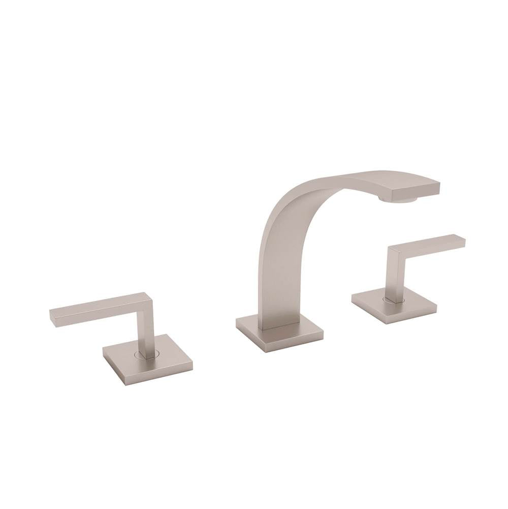 ROHL WA102L-STN-2 Wave Widespread Lavatory Faucet In Satin Nickel