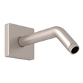ROHL 1442/6STN 7" Reach Wall Mount Shower Arm With Square Escutcheon In Satin Nickel