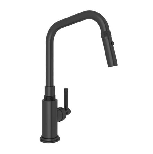 ROHL A3431ILMB-2 Campo Pull-Down Kitchen Faucet In Matte Black