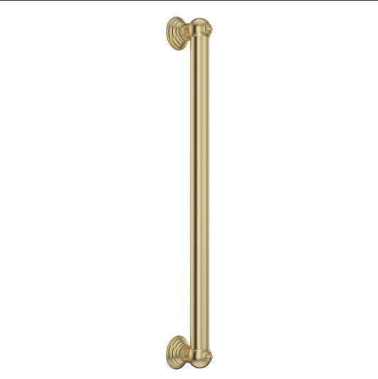 ROHL 1260SUB 18" Grab Bar In Satin Unlacquered Brass