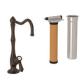 ROHL AKIT1435LMTCB-2 Acqui Filter Kitchen Faucet Kit In Tuscan Brass