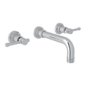 ROHL A3307ILAPCTO-2 Campo Wall Mount Lavatory Faucet In Polished Chrome