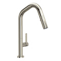 ROHL TE56D1LMPN Tenerife Pull-Down Kitchen Faucet With U-Spout In Polished Nickel