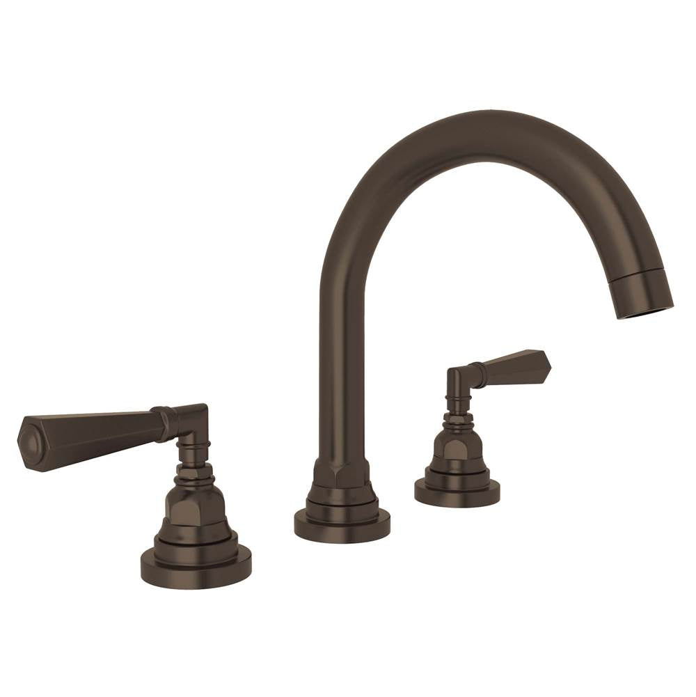 ROHL A2328LMTCB-2 San Giovanni Widespread Lavatory Faucet In Tuscan Brass