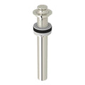 ROHL 8446PN Lift And Turn Drain Without Overflow In Polished Nickel