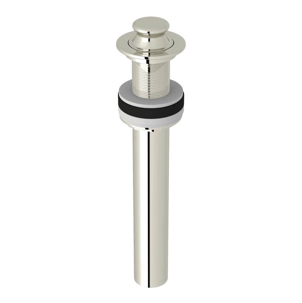 ROHL 8446PN Lift And Turn Drain Without Overflow In Polished Nickel