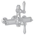 ROHL A4917LMAPC Exposed Therm Valve With Volume and Temperature Control In Polished Chrome