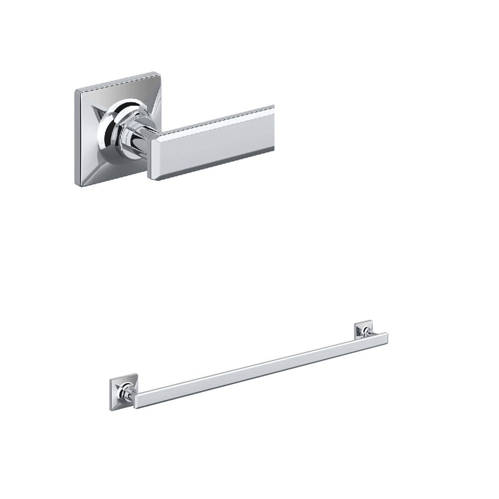 ROHL AP25WTB24APC Apothecary 24" Towel Bar In Polished Chrome
