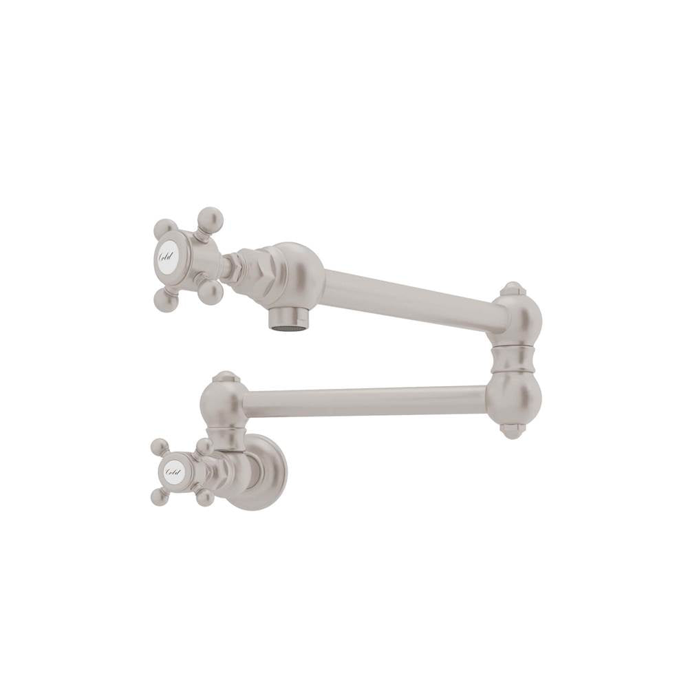 ROHL A1451XMSTN-2 Pot Filler In Satin Nickel