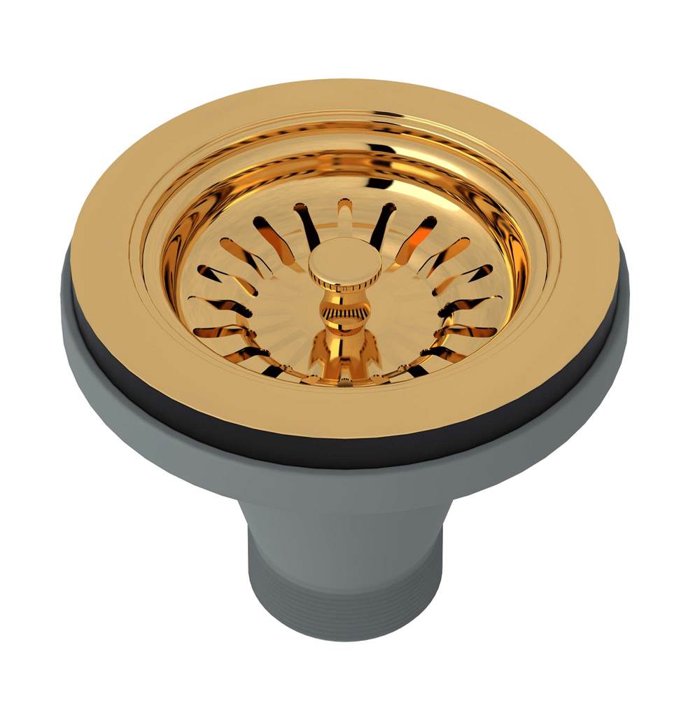ROHL 735IB Basket Strainer In Italian Brass