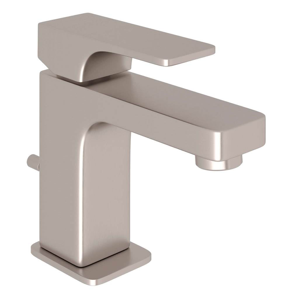 ROHL CU51L-STN-2 Quartile Single Handle Lavatory Faucet In Satin Nickel