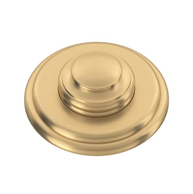 ROHL AS525SEG Waste Disposal Air Switch Button In Satin English Gold