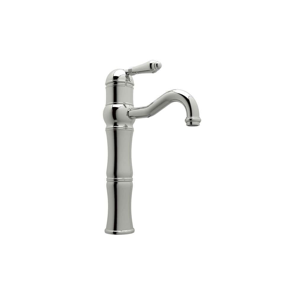 ROHL A3672LMPN-2 Acqui Single Handle Tall Lavatory Faucet In Polished Nickel