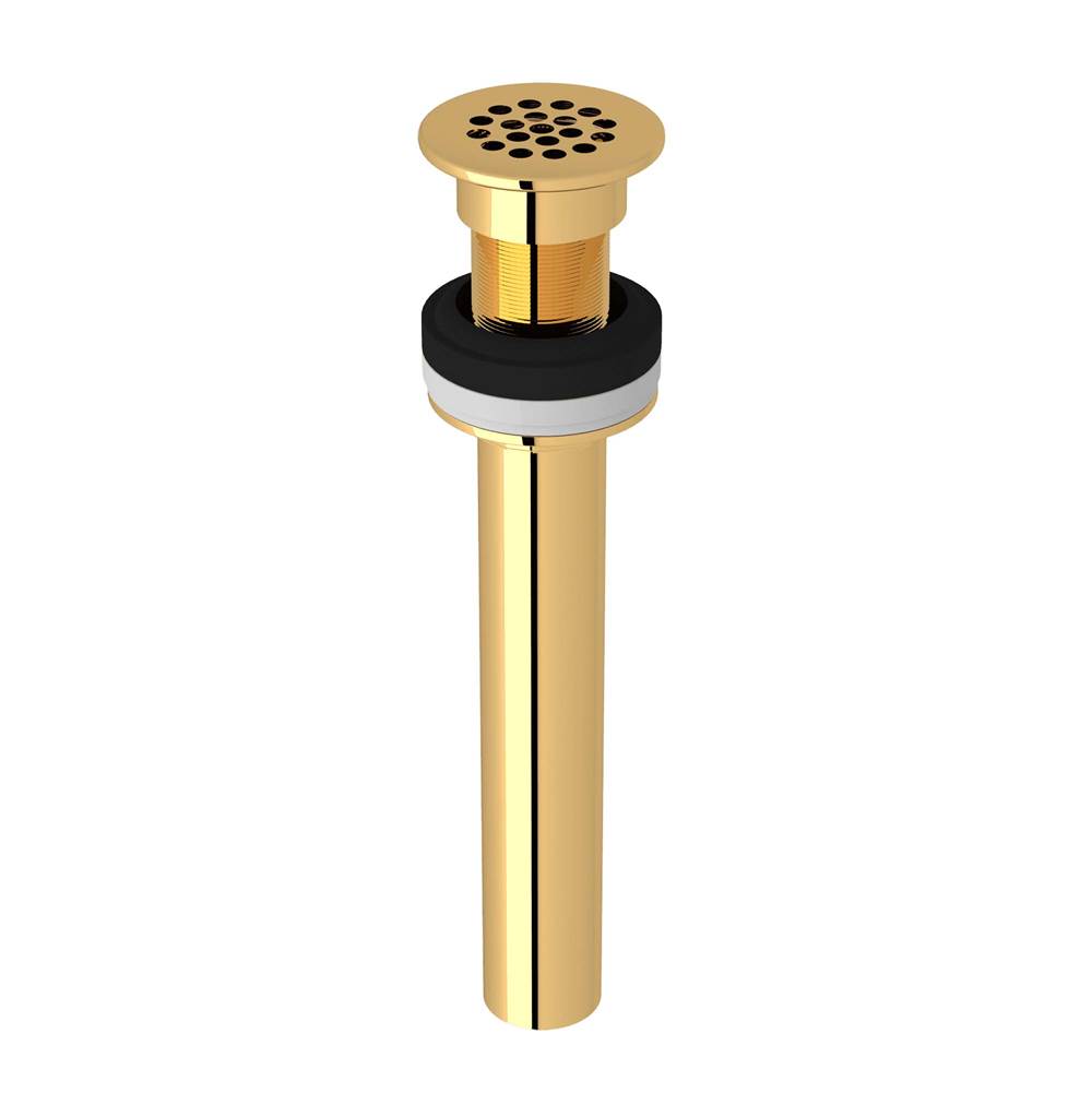 ROHL 6442IB Grid Drain Without Overflow In Italian Brass