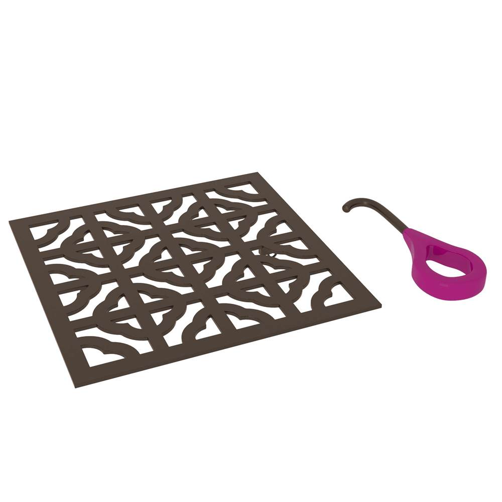 ROHL DC3146TCB Petal Decorative Drain Cover In Tuscan Brass
