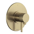 ROHL TTE23W1LMAG Tenerife 1/2" Therm & Pressure Balance Trim with 3 Functions (Shared) In Antique Gold