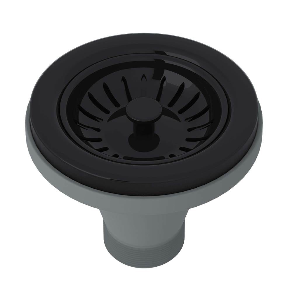 ROHL 735BK Basket Strainer In Black