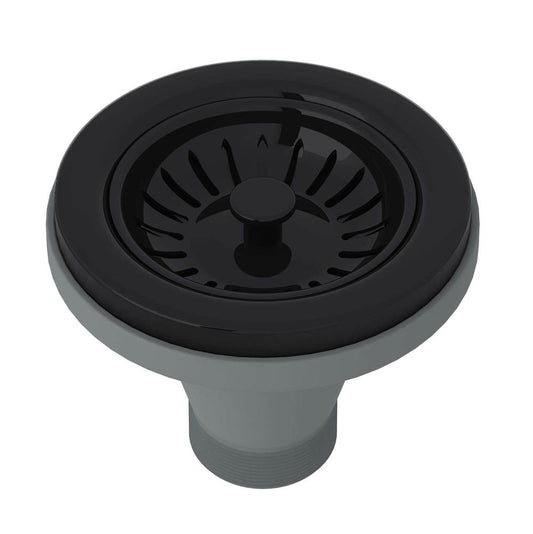 ROHL 735BK Basket Strainer In Black