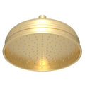 ROHL 1037/8SUB 9" Rain Showerhead In Satin Unlacquered Brass