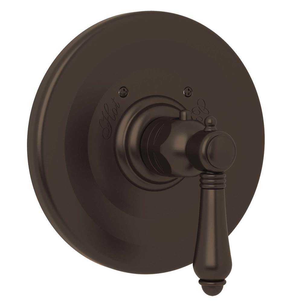 ROHL A4914LMTCB 3/4" Thermostatic Trim Without Volume Control In Tuscan Brass