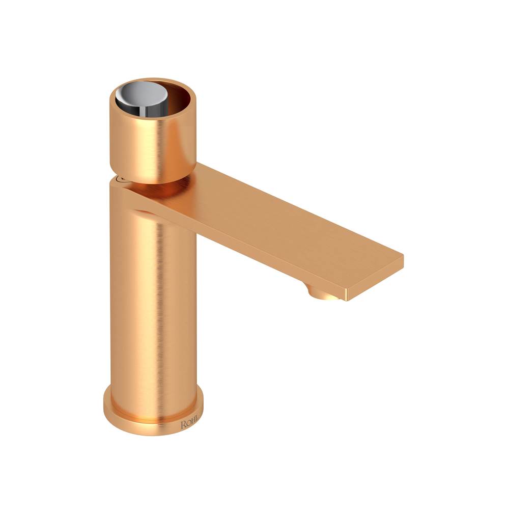 ROHL EC01D1IWSGC Eclissi Single Handle Lavatory Faucet In Satin Gold/Polished Chrome