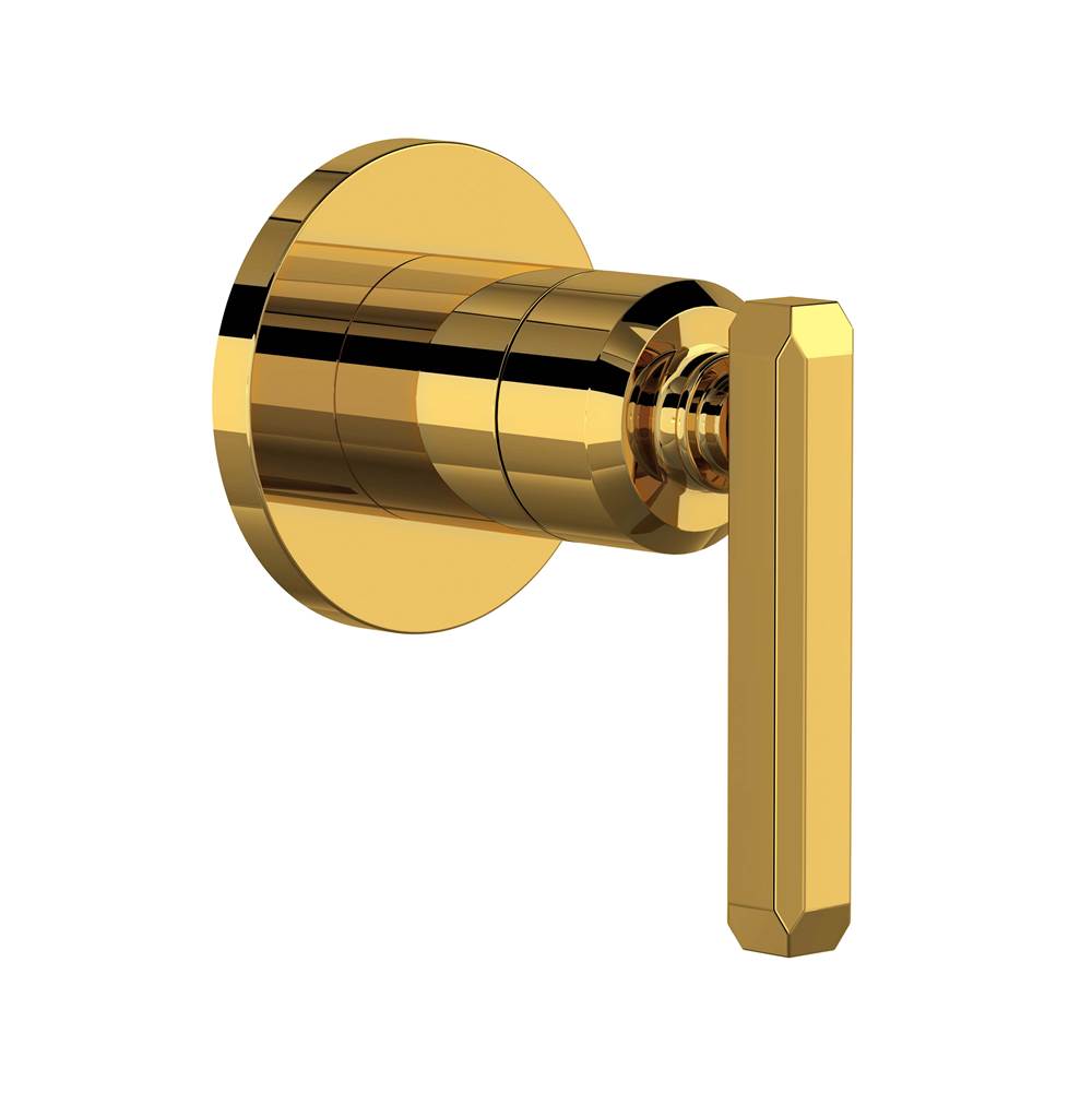 ROHL TAP18W1LMULB Apothecary Trim For Volume Control And Diverter In Unlacquered Brass