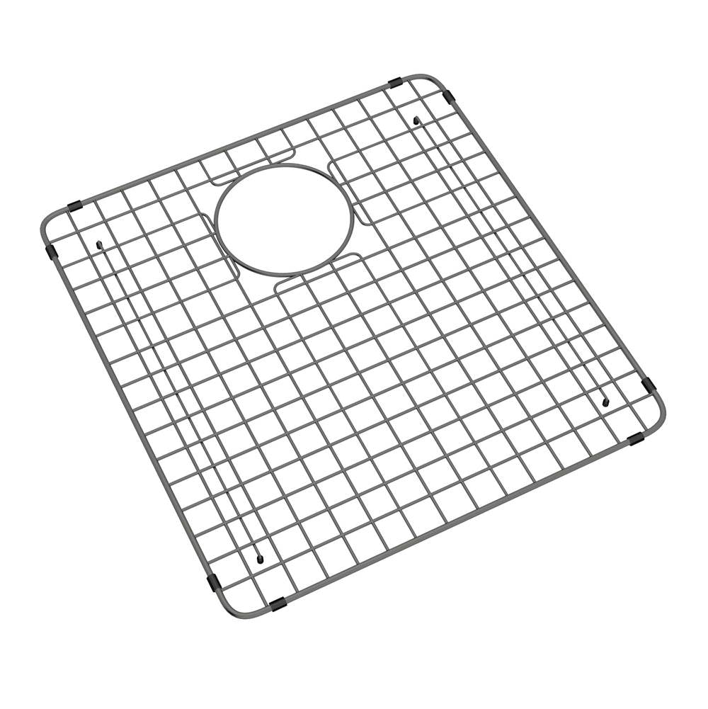ROHL WSGRSS1718BKS Wire Sink Grid For RSS1718, RSS3518 And RSS3118 Kitchen Sinks In Black Stainless Steel