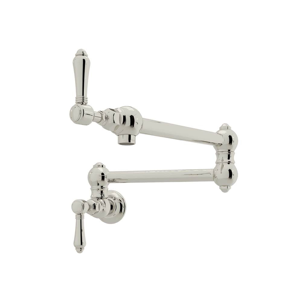 ROHL A1451LMPN-2 Pot Filler In Polished Nickel