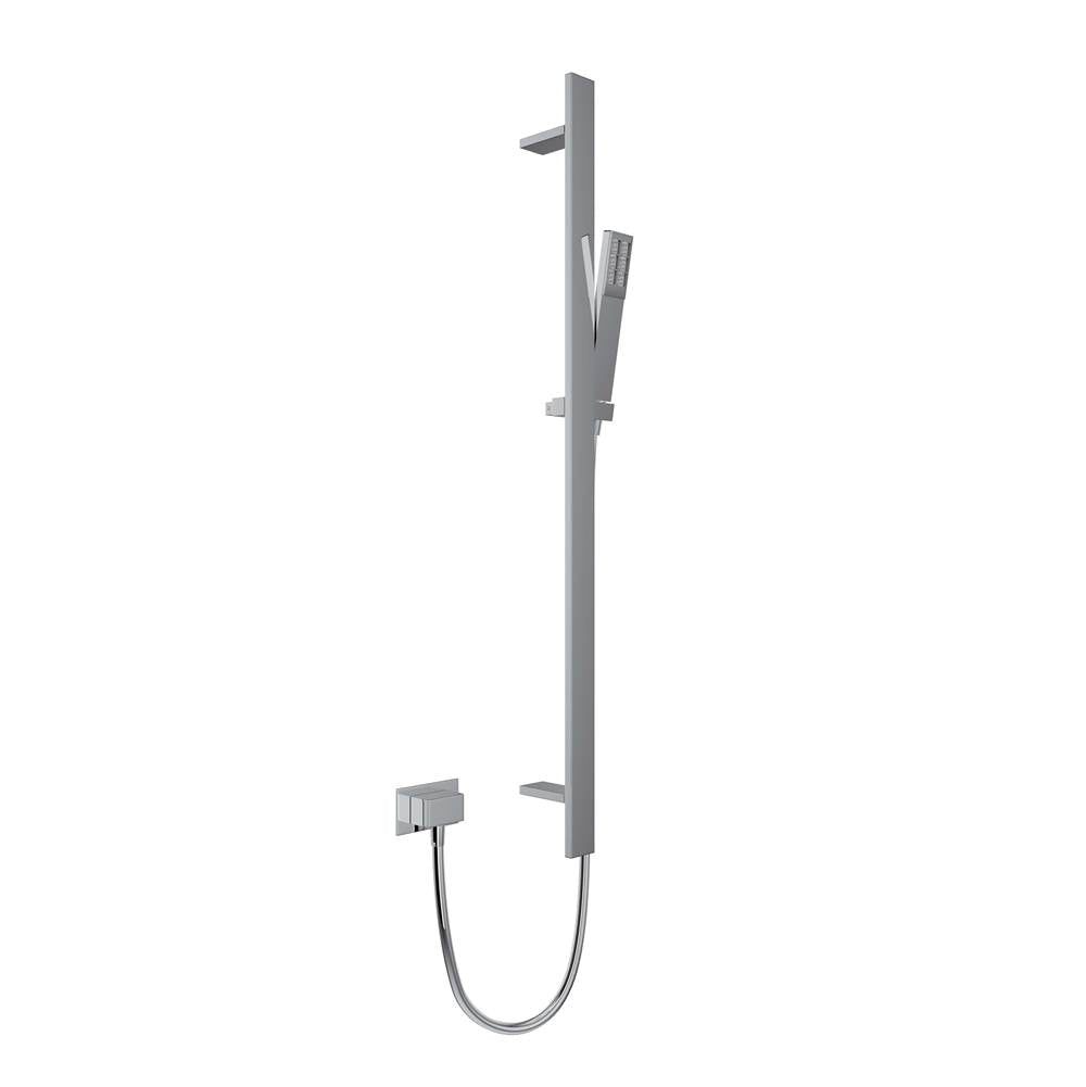 ROHL 1340APC Handshower Set With 36" Slide Bar and Single Function Handshower In Polished Chrome