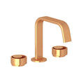 ROHL EC09D3IWSG Eclissi Widespread Lavatory Faucet With U-Spout In Satin Gold