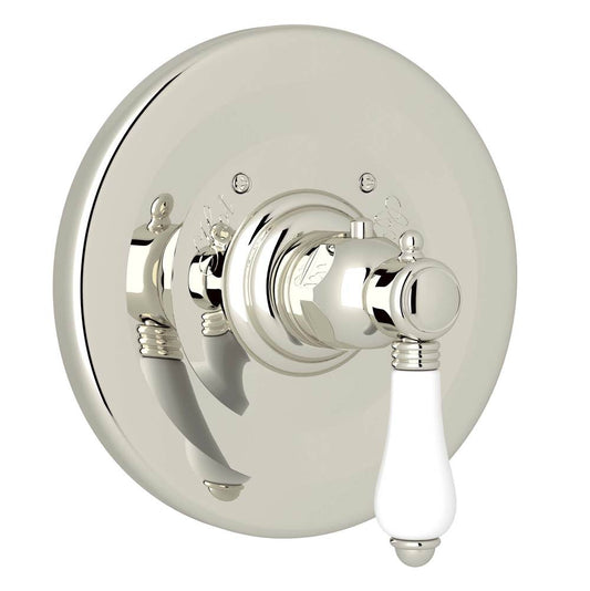 ROHL A4914LPPN 3/4" Thermostatic Trim Without Volume Control In Polished Nickel