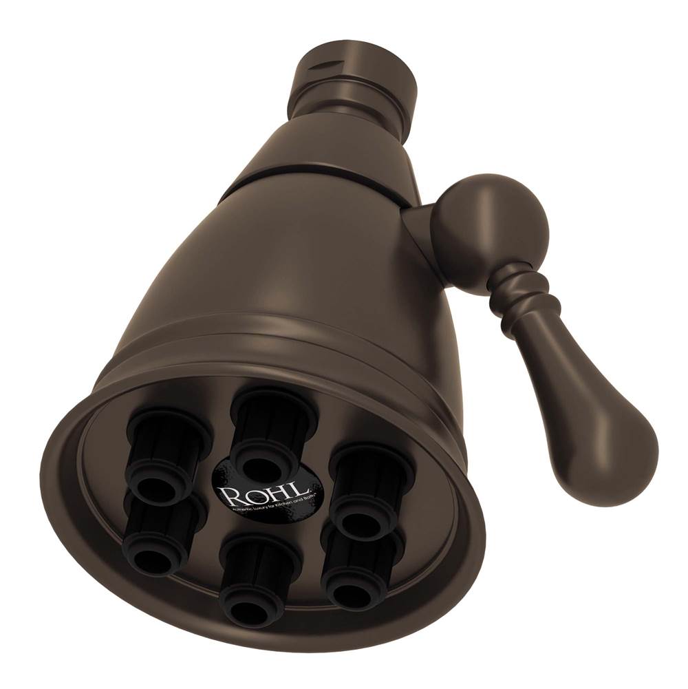 ROHL WI0122TCB 3" Multi-Function Showerhead In Tuscan Brass