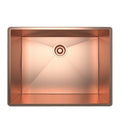 ROHL RSS2418SC Forze 24" Single Bowl Stainless Steel Kitchen Sink In Stainless Copper