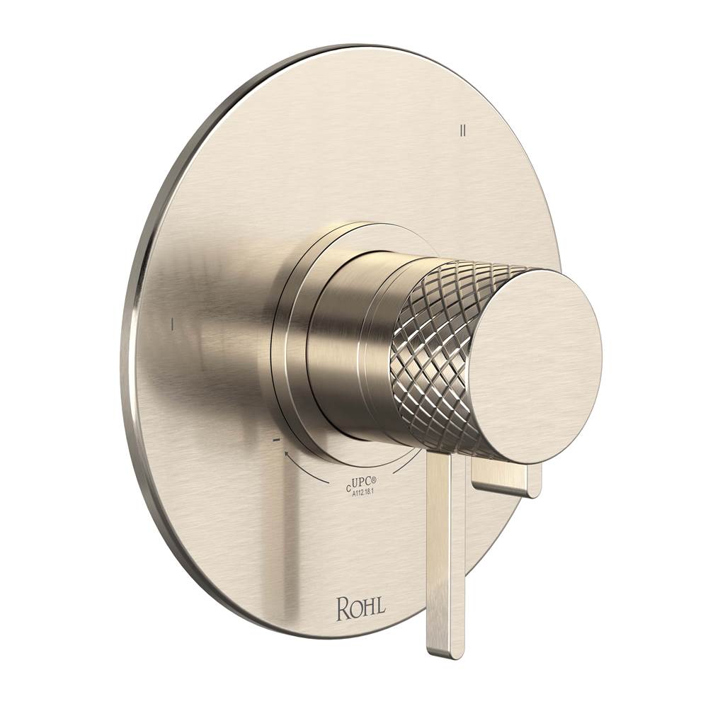 ROHL TTE45W1LMSTN Tenerife 1/2" Therm & Pressure Balance Trim with 5 Functions (Shared) In Satin Nickel