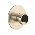 ROHL TEC51W1IWSNB Eclissi 1/2" Pressure Balance Trim In Satin Nickel/Matte Black