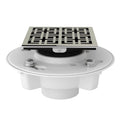 ROHL SDPVC2/3-3142PN PVC 2" X 3" Drain Kit With 3142 Weave Decorative Cover In Polished Nickel