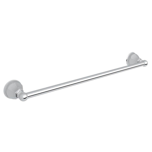 ROHL A6886/24APC Palladian 24" Towel Bar In Polished Chrome