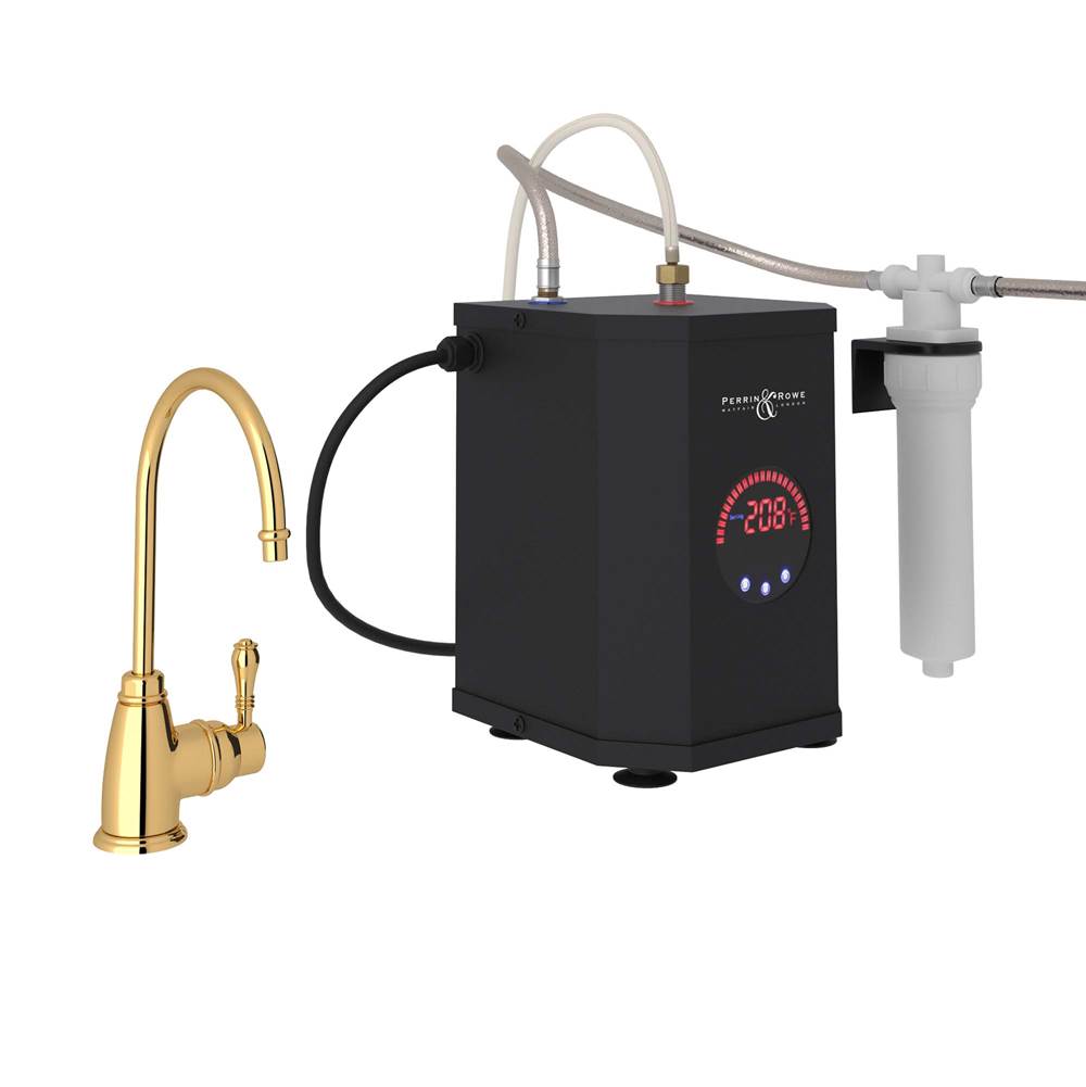 ROHL GKIT1655LMIB-2 San Julio Hot Water Dispenser, Tank And Filter Kit In Italian Brass
