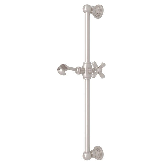 ROHL A8073XMSTN 21" Slide Bar In Satin Nickel