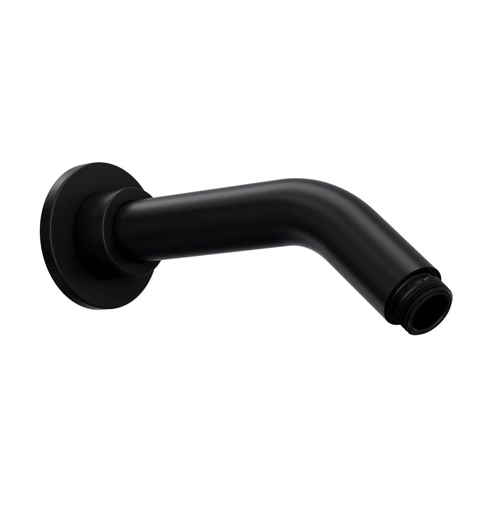 ROHL 70127SAMB 7" Reach Wall Mount Shower Arm In Matte Black