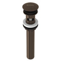 ROHL 5447TCB Push Drain With Overflow In Tuscan Brass