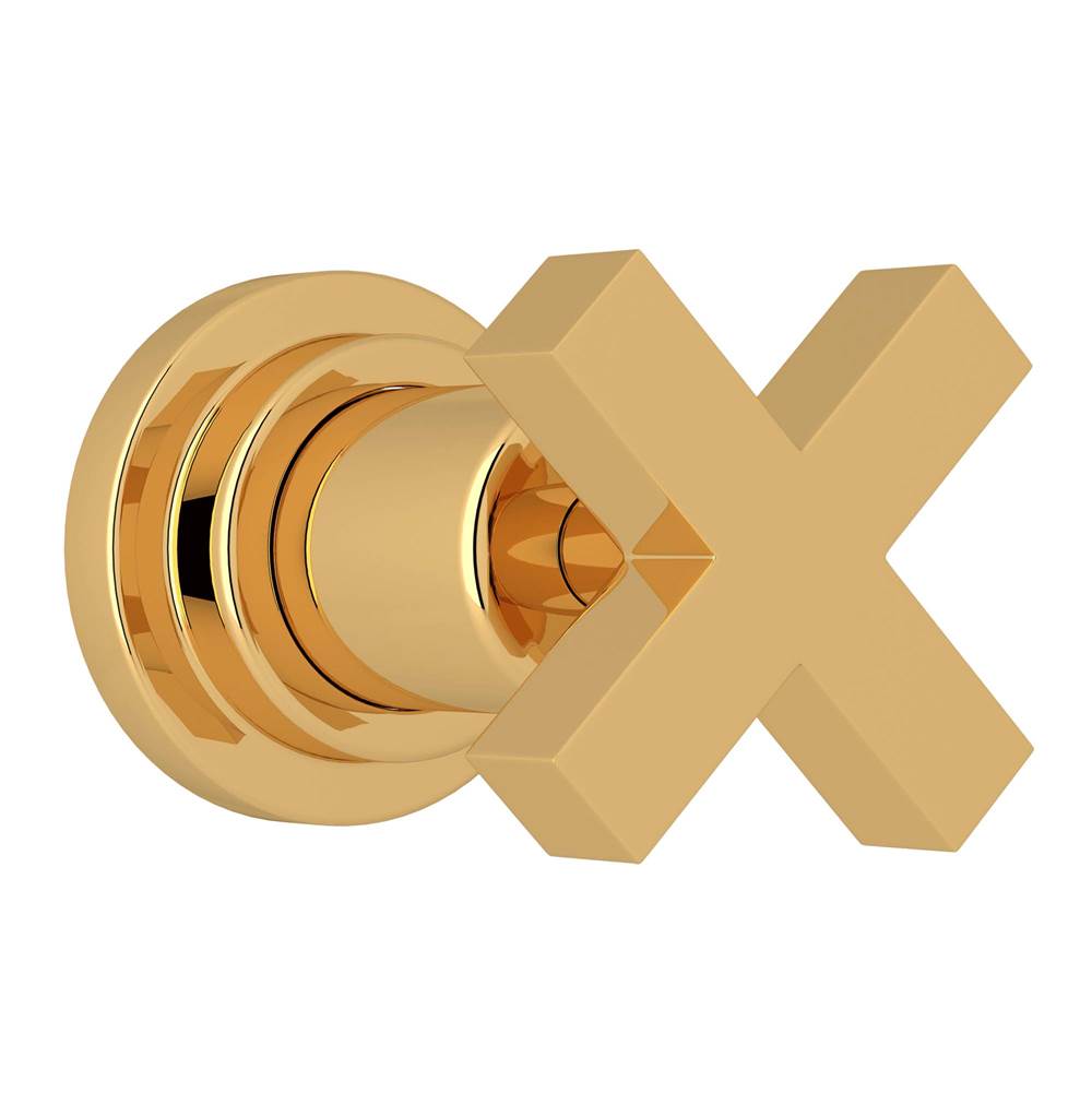 ROHL A4212XMULBTO Lombardia Trim For Volume Control And Diverter In Unlacquered Brass