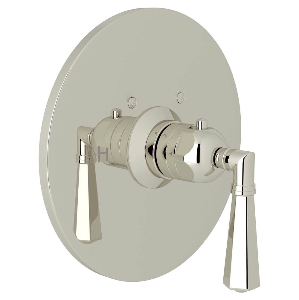 ROHL A4923LMPN San Giovanni 3/4" Thermostatic Trim Without Volume Control In Polished Nickel