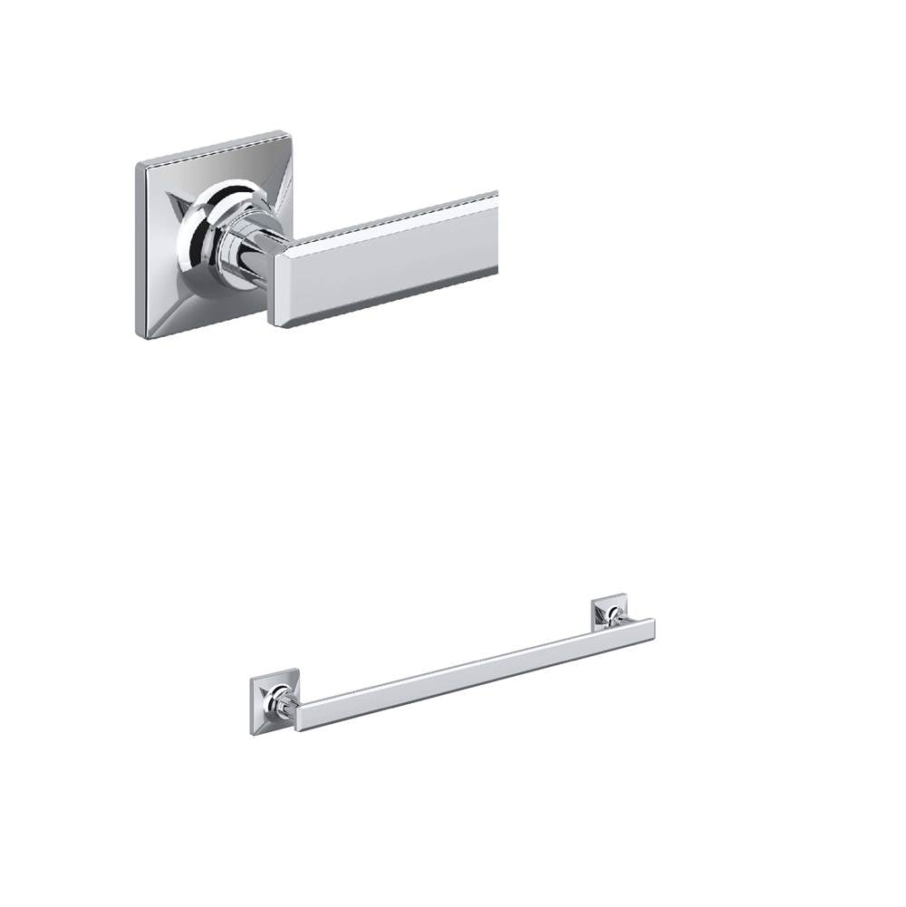 ROHL AP25WTB18APC Apothecary 18" Towel Bar In Polished Chrome