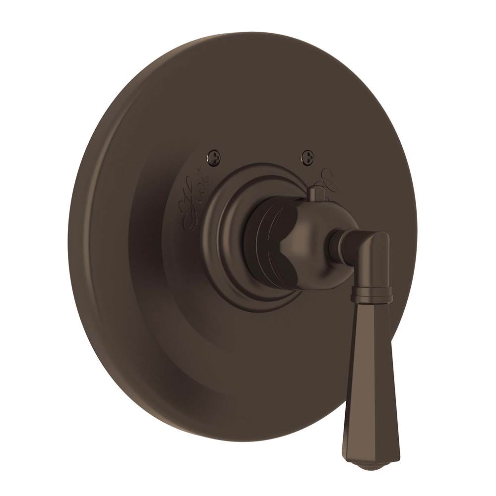 ROHL A4814LMTCB Palladian 3/4" Thermostatic Trim Without Volume Control In Tuscan Brass