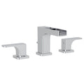 ROHL CUC102L-APC-2 Quartile Widespread Lavatory Faucet With Trough In Polished Chrome