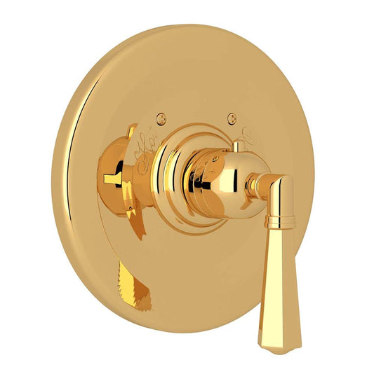 ROHL A4814LMIB Palladian 3/4" Thermostatic Trim Without Volume Control In Italian Brass